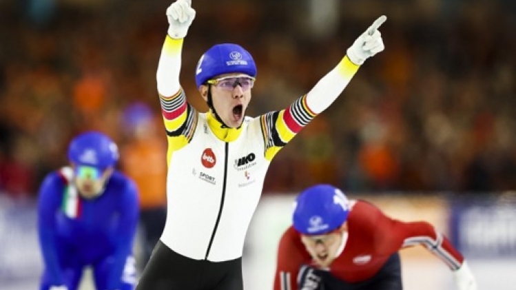 Bart Swings gagne le premier marathon en roller à Shanghai