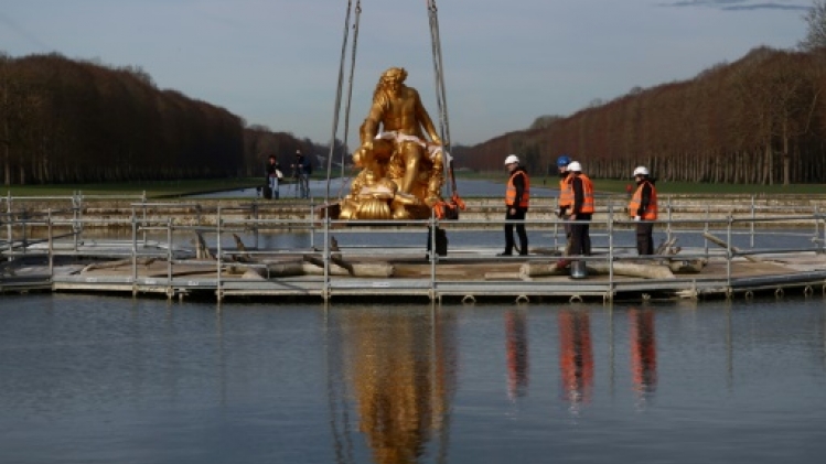 Pour les JO, Versailles retrouve son célèbre bassin d'Apollon