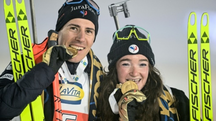 Mondiaux de biathlon: les Français encore et toujours à l'or à Nove Mesto