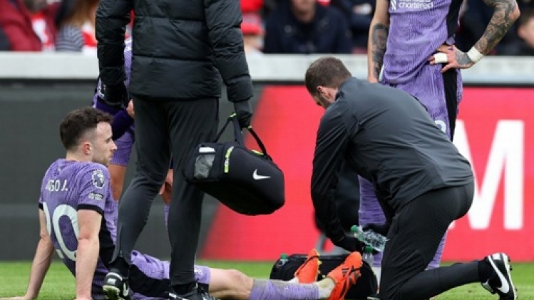 Jota sort sur civière avec Liverpool, Mo Salah le remplace pour son retour de blessure