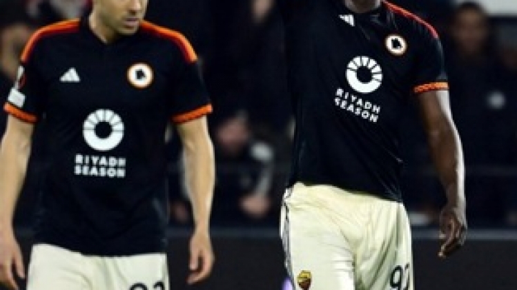 La Roma, avec Lukaku une mi-temps, soumet Frosinone et reste à quatre points du top 4