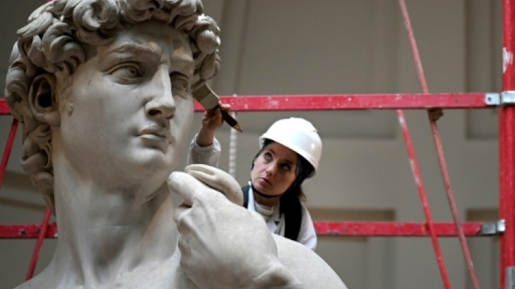 A Florence, le David de Michel-Ange fait peau neuve