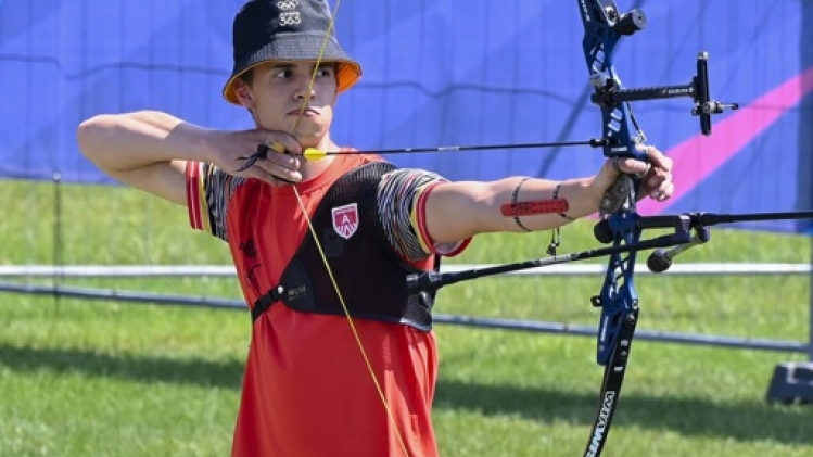Mick Fleurinck en arc à poulies et Jarno De Smet en arc classique sortis en 16es de finale