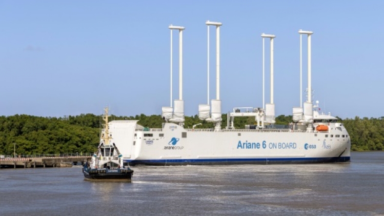 Les principaux éléments d'Ariane 6 arrivés en Guyane