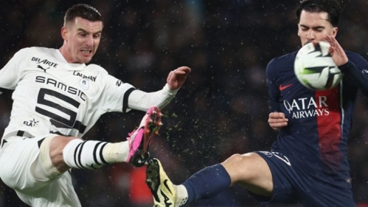Rennes, sans Theate, accroche Paris mais se fait rejoindre en toute fin de match