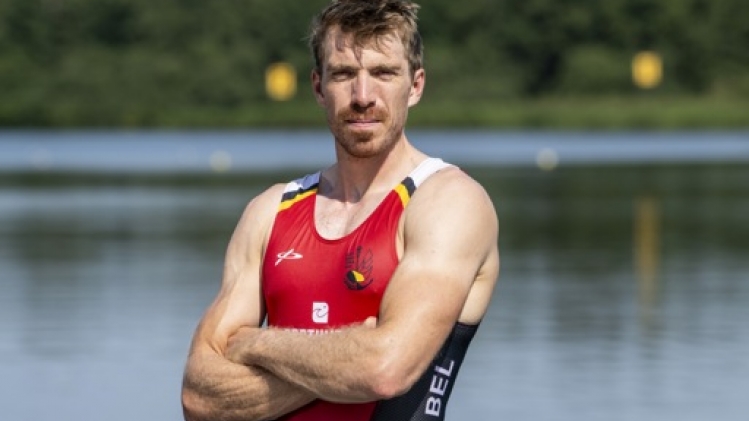 Tim Brys gagnant des Trials en skiff en vue des qualificatifs en aviron pour Paris 2024