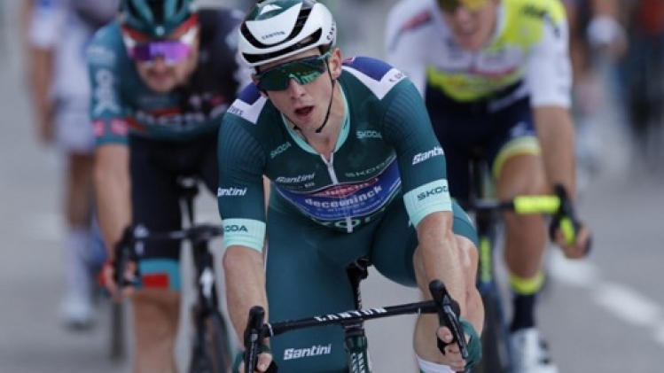 Kaden Groves à l'arrêt une semaine