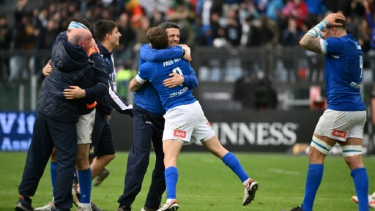 Six nations: l'Italie écoeure l'Ecosse et met fin à deux ans d'attente