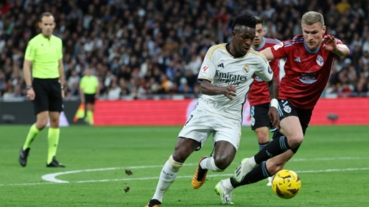 Espagne: le Real Madrid écrase le Celta Vigo 4-0 et conforte sa première place