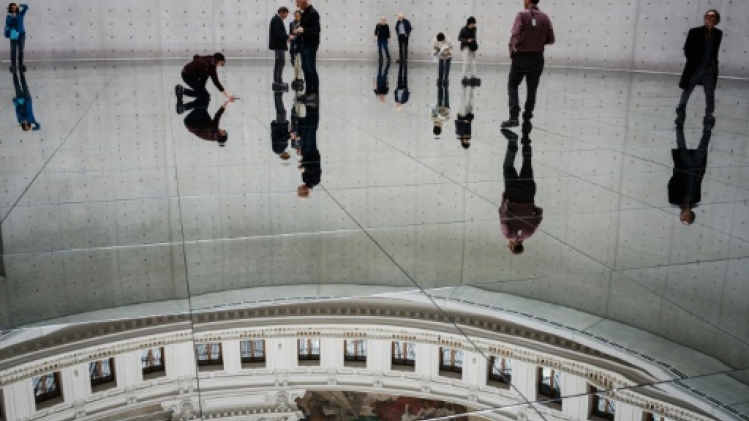 A la Bourse de commerce, de l'art contemporain et des miroirs qui donnent le vertige