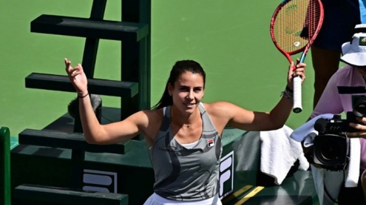 Aryna Sabalenka sortie à Indian Wells par Emma Navarro