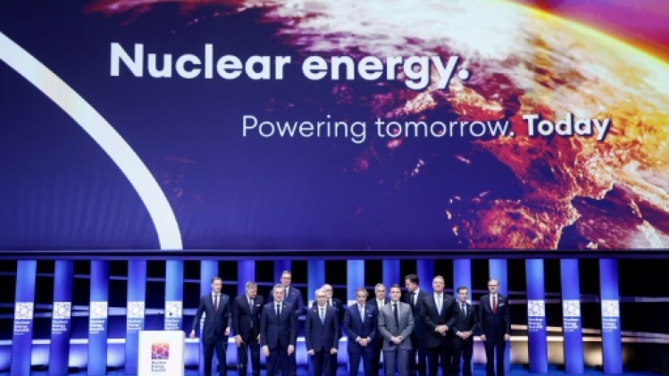 Climat: un sommet à Bruxelles marque le retour en grâce du nucléaire dans l'UE