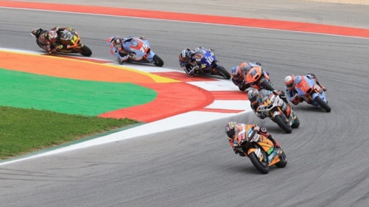 Barry Baltus 13e du GP du Portugal à Portimao où Aron Canet décroche son premier succès