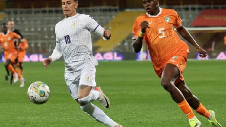 La Côte d'Ivoire bat l'Uruguay 2-1, l'Afrique du Sud de Hugo Broos