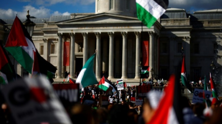 Nouvelle manifestation à Londres pour un cessez-le-feu à Gaza