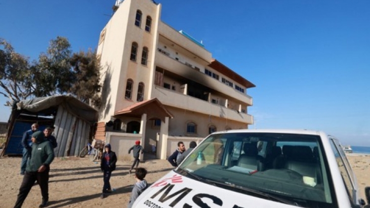 MSF dénonce le choix politique de cibler les humanitaires à Gaza