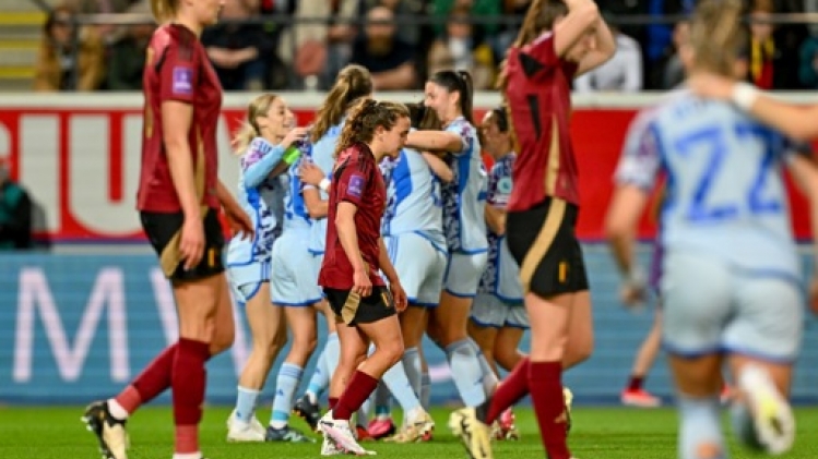 La Belgique concède une lourde défaite 0-7 face à l'Espagne en qualifications à l'Euro