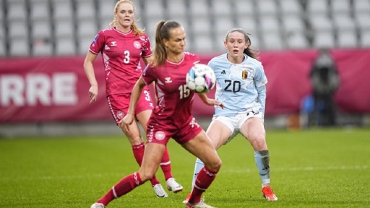 La Belgique de nouveau battue au Danemark et commence par un zéro sur six
