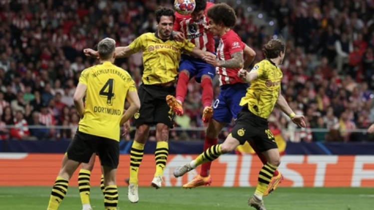 L'Atlético Madrid fait un premier pas vers les demi-finales en battant Dortmund