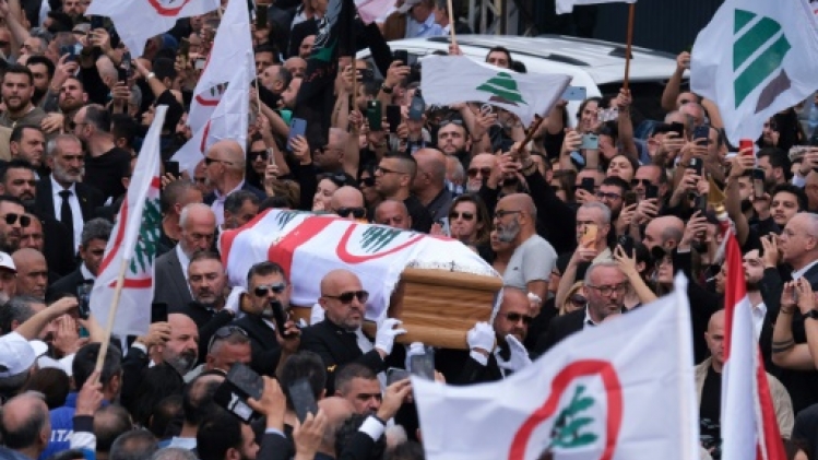 Des milliers de Libanais rendent hommage à un responsable d'un parti chrétien assassiné