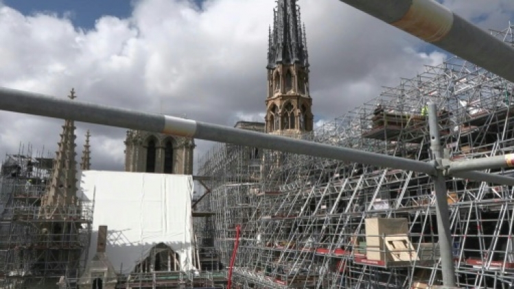 Dernière ligne droite sur le chantier Notre-Dame, à trois mois de la réouverture