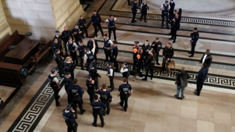 Alerte levée après l'évacuation du palais de justice de Bruxelles