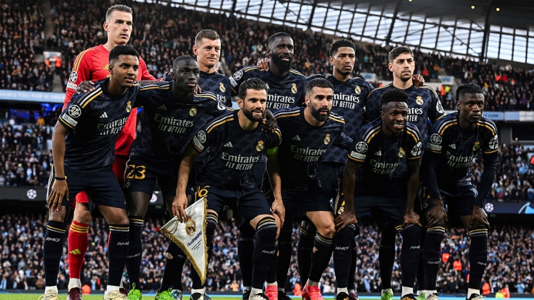 L'équipe du Real Madrid 