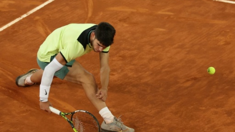 Tennis: Alcaraz et Sinner, deux de chute à Madrid