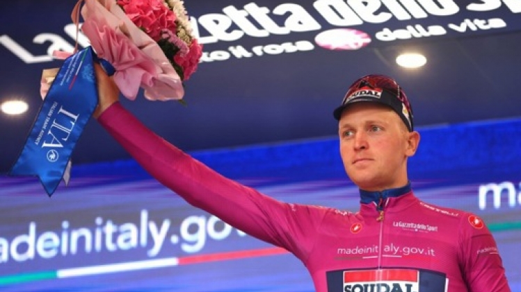 Tim Merlier rend hommage à Wouter Weylandt en célébrant sa victoire: Il n'est pas oublié