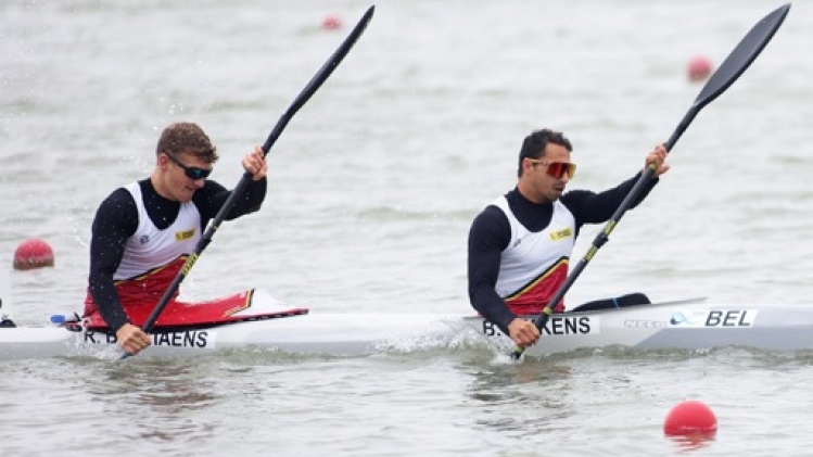 Bram Sikkens et Rafaël Bastiaens manquent le sésame olympique en K2 sur 500m