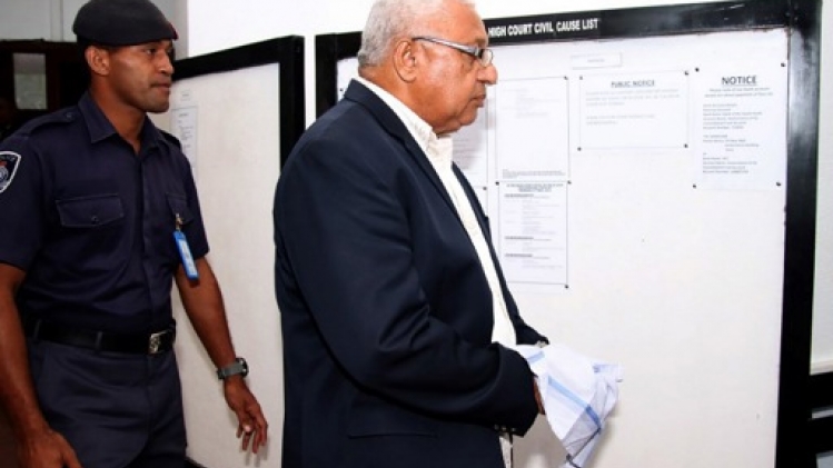 Fidji: l'ex-Premier ministre Bainimarama condamné à un an de prison