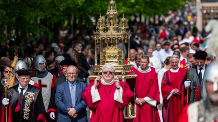 Quelque 45.000 spectateurs à la procession du Saint-Sang à Bruges
