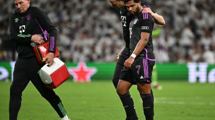 Fin de saison pour Serge Gnabry avec le Bayern Munich