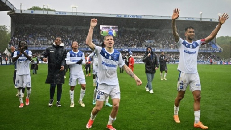 Auxerre retrouve l'élite du football français un an après sa relégation