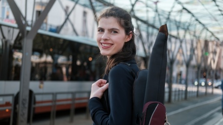 La candidate belge Pauline van der Rest pas tout à fait satisfaite de sa prestation