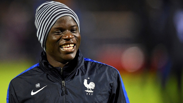 N'Golo Kanté, le 7 novembre 2016. Son retour en Équipe de France est acté pour l'Euro 2024.