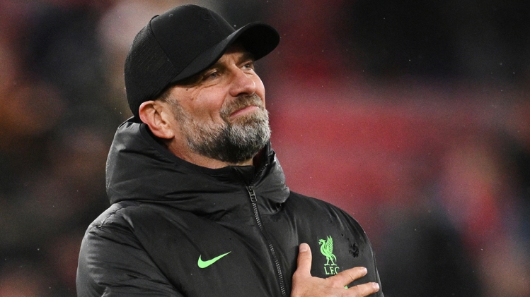 Jürgen Klopp à Liverpool, le 20 décembre 2023.