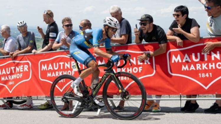Victoire de l'Autrichien Riccardo Zoidl au sommet de Velouchi lors de la 3e étape