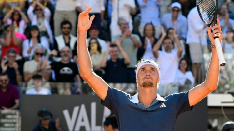 Rome: Zverev s'offre une grande finale après deux ans d'attente