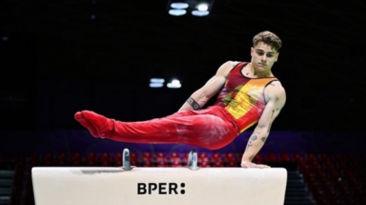 Victor Martinez et Chloé Baert, sacrés aux championnats de Belgique de gymnastique