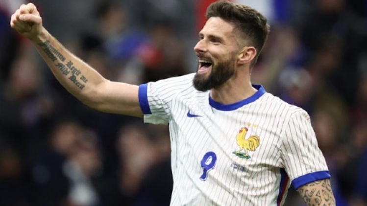 Olivier Giroud pense que l'Euro sera sa dernière compétition avec l'équipe de France