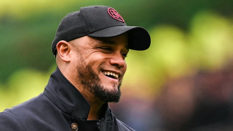 Vincent Kompany à Burnley en 2024.