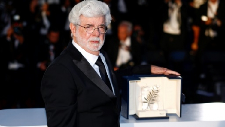 George Lucas reçoit une Palme d'Or d'honneur à Cannes