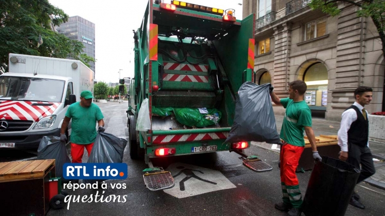 Ramassage des poubelles en Belgique RTL info répond à vos questions