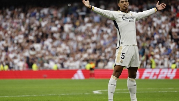 Jude Bellingham remporte le trophée de meilleur joueur de Liga