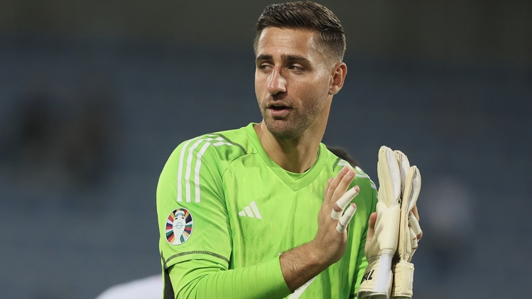 Koen Casteels avec les Diables Rouges.