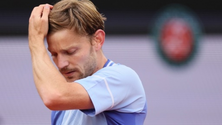 Pas d'exploit pour David Goffin, éliminé au deuxième tour par Alexander Zverev