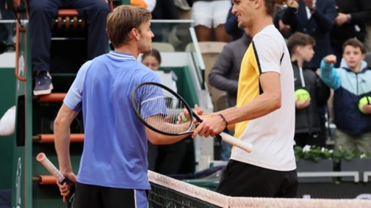 Alexander Zverev considère David Goffin comme un joueur extraordinaire