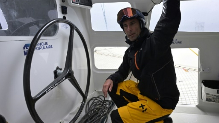 JO: Le Cléac'h et l'équipage relayeur de la flamme s'apprêtent à traverser l'Atlantique