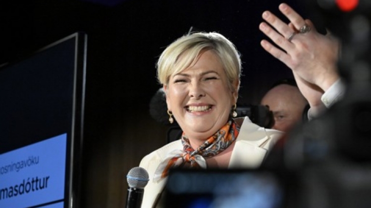 Halla Tómasdóttir a remporté l'élection présidentielle en Islande